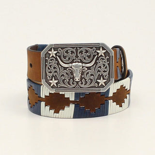 Southwestern Patterned Belt - Cowboy SwaggerSouthwestern Patterned Belt