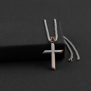 Stainless Cross pendant Necklace - Cowboy SwaggerStainless Cross pendant Necklace