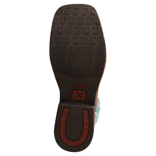 Top Hand - Distressed Saddle & Teal - Cowboy SwaggerTop Hand - Distressed Saddle & TealBoots