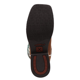 Twisted X Kids Buckaroo - Cognac & Green Boot - Cowboy SwaggerTwisted X Kids Buckaroo - Cognac & Green BootBoots