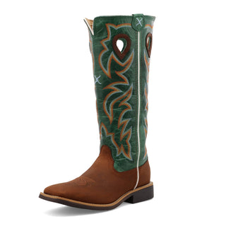 Twisted X Kids Buckaroo - Cognac & Green Boot - Cowboy SwaggerTwisted X Kids Buckaroo - Cognac & Green BootBoots