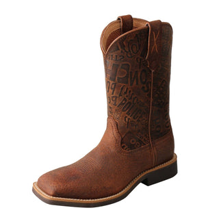 Twisted X Kids Top Hand Brown Western Boot - Cowboy SwaggerTwisted X Kids Top Hand Brown Western BootBoots