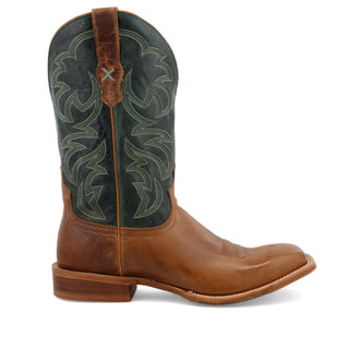 Twisted X Men’s 12” Rancher Light Tan & Teal Western Boot - Cowboy SwaggerTwisted X Men’s 12” Rancher Light Tan & Teal Western Boot