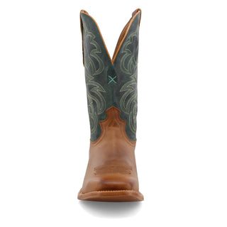 Twisted X Men’s 12” Rancher Light Tan & Teal Western Boot - Cowboy SwaggerTwisted X Men’s 12” Rancher Light Tan & Teal Western Boot