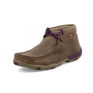 Twisted X Women's Chukka Driving Moc - Bomber & Purple - Cowboy SwaggerTwisted X Women's Chukka Driving Moc - Bomber & PurpleShoes