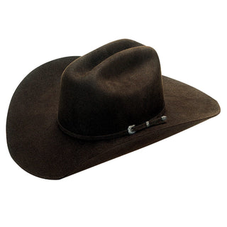 Twister Chocolate Wool Hat - Cowboy SwaggerTwister Chocolate Wool HatHats